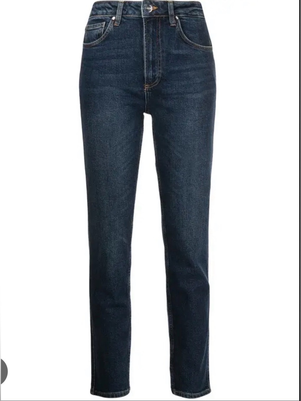 ANINE BING Jagger Skinny Jeans 27 Medium Wash High Rise Stretch Denim